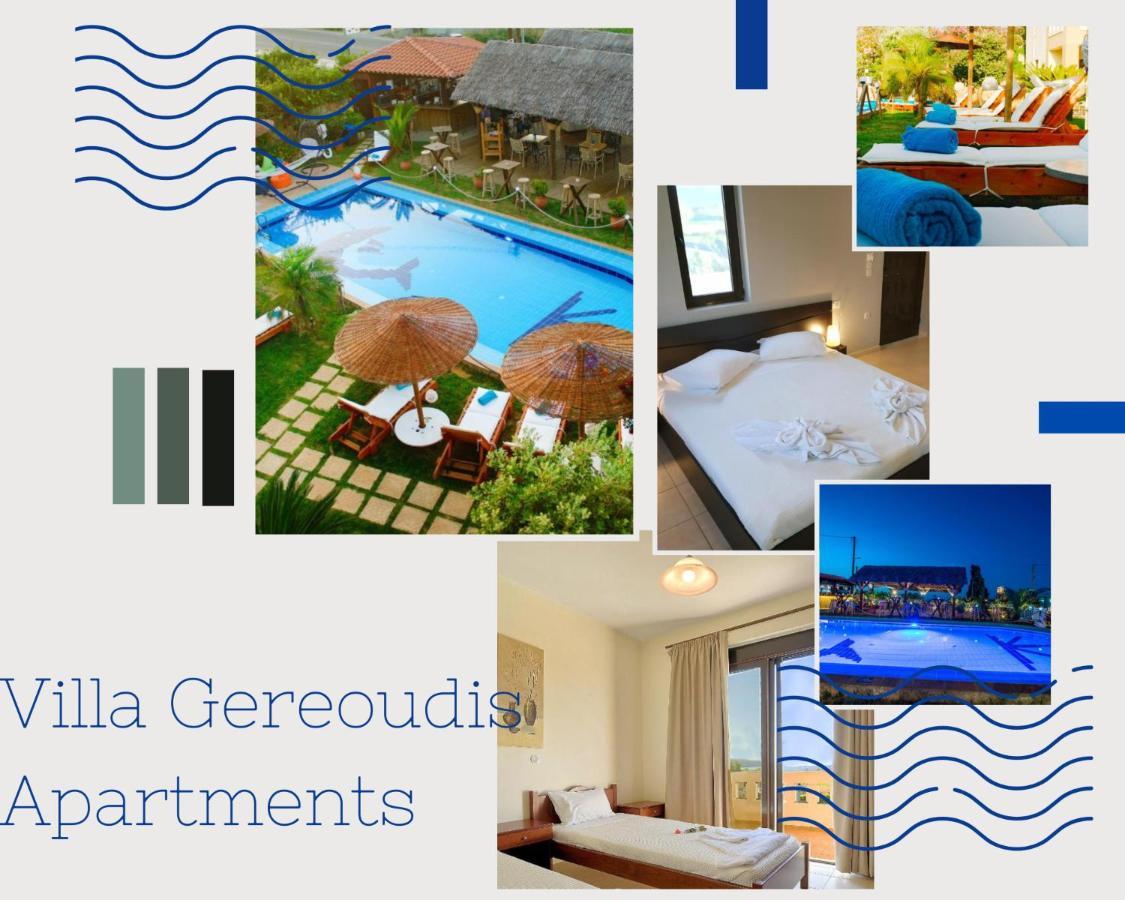 Villa Gereoudis Apartments With Sea View & Pool Kolymbari Exterior photo