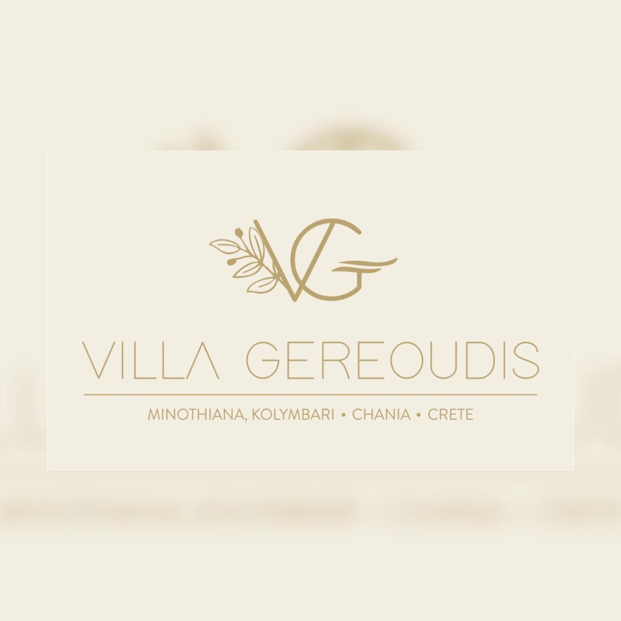 Villa Gereoudis Apartments With Sea View & Pool Kolymbari Exterior photo